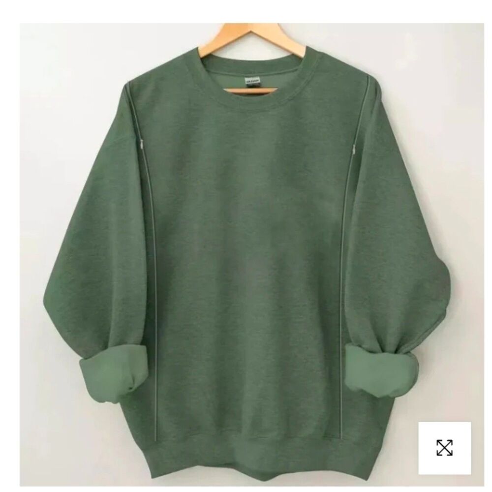 Mama's Solid Color Nursing Sweatshirt 3xl